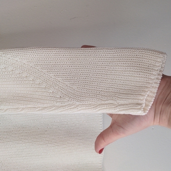 joie Magdelena V-neck Sweater Winter White Small - Picture 4 of 9